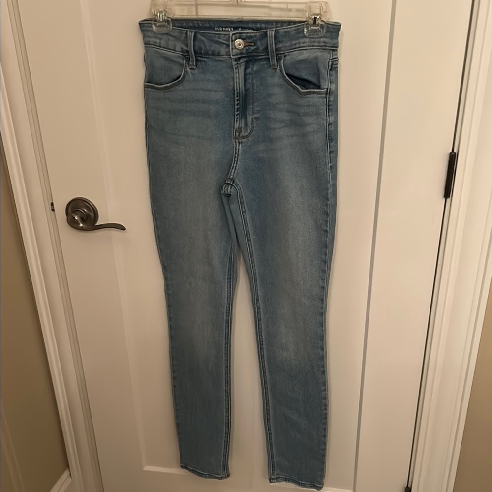 Old Navy Blue Skinny Jeans Timeless Fit
